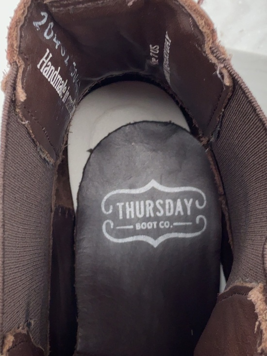 Thursday Boot Company Legend Chelsea Suede Boots Men\'s Sz. 7 main image 6